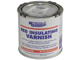 Red GLPT Varnish, #4228 Bottle, 225mL MG Chemical